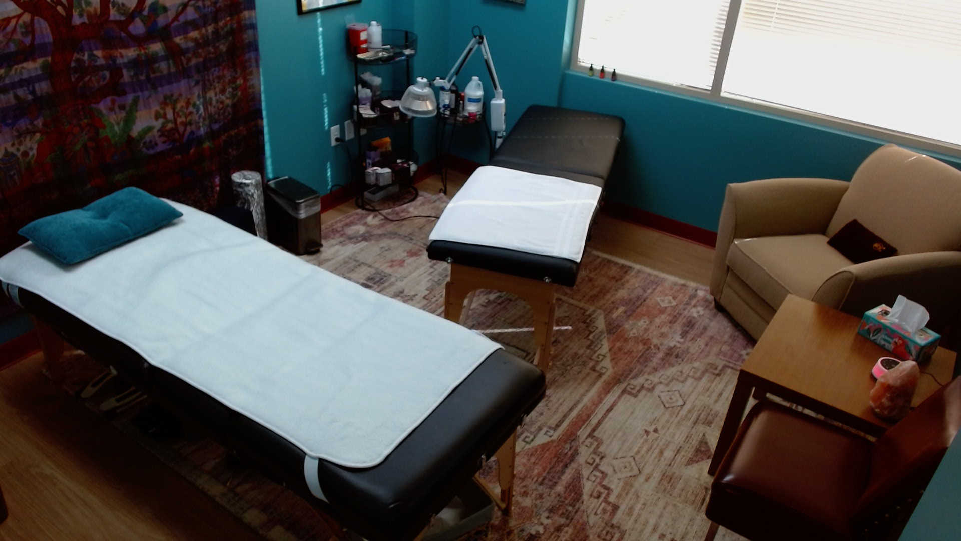 Comfortable Heated Adjusting and Acupuncture Tables